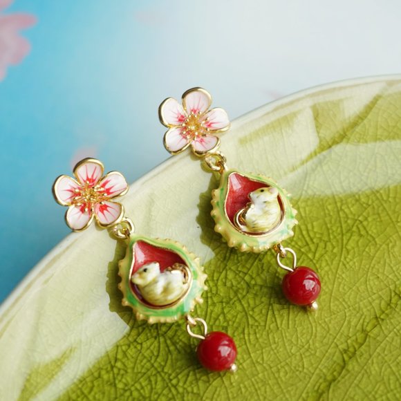 NWT cute Bill skinner Mouse earrings - Picture 7 of 11